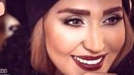 زهره فکور صبور با گریم جدیدش 