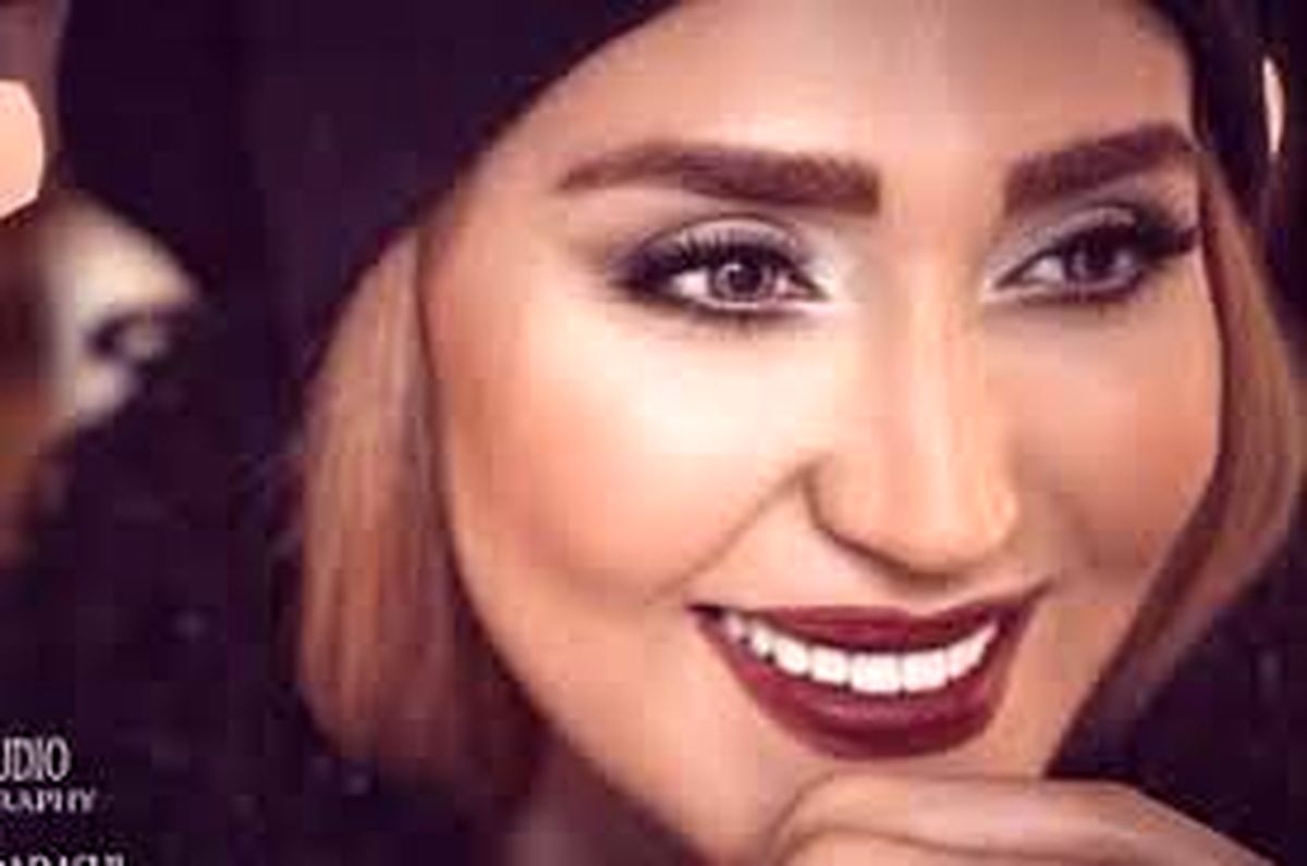 زهره فکور صبور با گریم جدیدش 