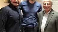 احسان کرمی و دوست بازیگر مشهورش + عکس