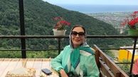 عکس افسانه بایگان در کوی پریان