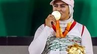 بانوی قهرمان وزنه‌برداری فینالیست شد