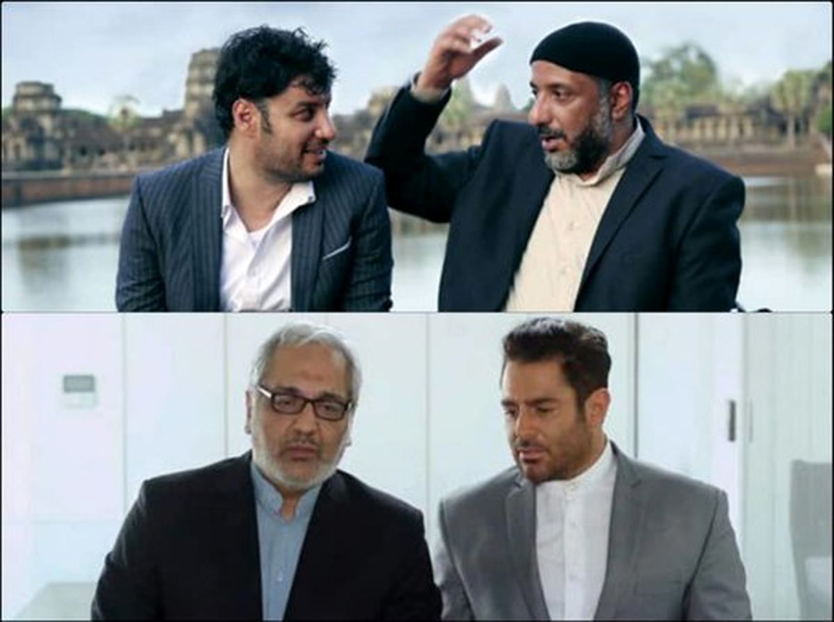 رضا گلزار و مهران مدیری، جواد عزتی و امیر جعفری، گیشه در دست ستاره‌ها