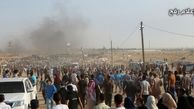 شهادت ۲ فلسطینی در بمباران شرق خان‌یونس