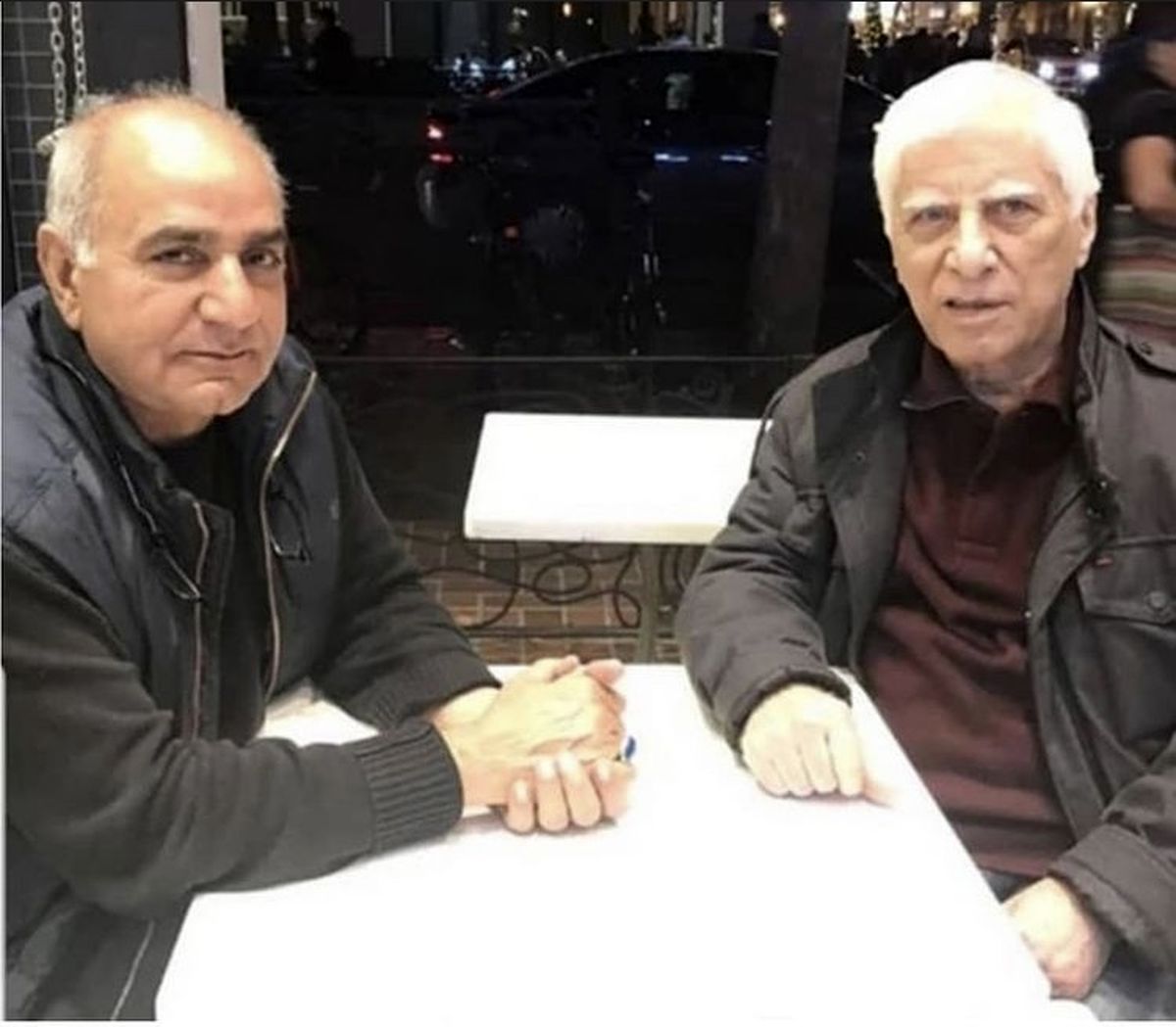 پرویز پرستویی در کنار بهرام بیضایی + عکس