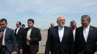 ظریف وارد قزاقستان شد