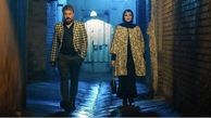 امیر آقایی و خانم بازیگر در کوچه ای دنج + عکس