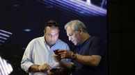مهران مدیری و مدیر برنامه هایش + عکس