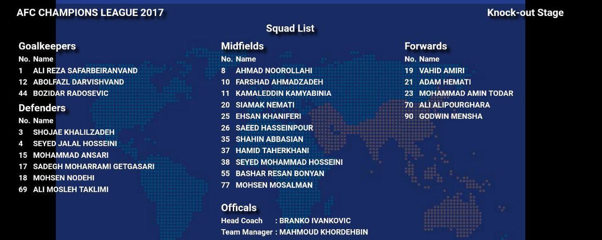 پرسپولیس بدون طارمی مقابل الهلال!
