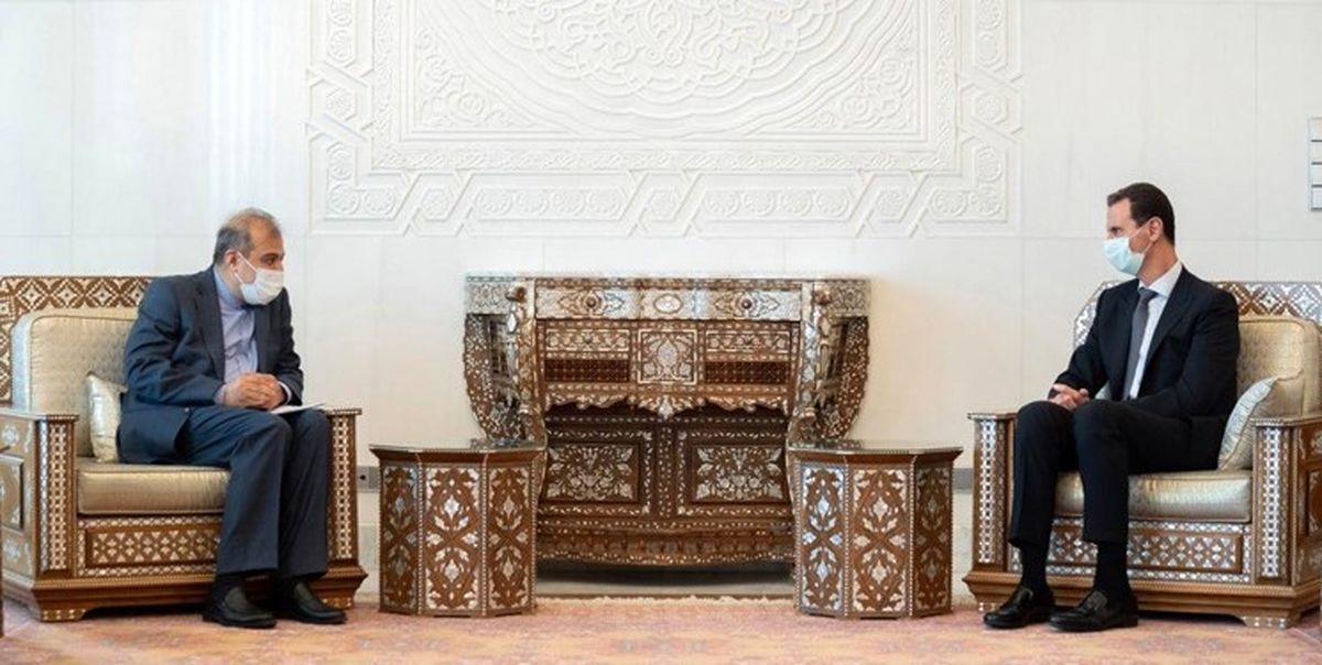 دیدار علی اصغر خاجی با بشار الاسد