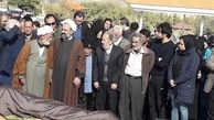 خاکسپاری بزرگ پدرشوهر لیلا حاتمی+عکس