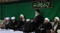 اولین شب عزاداری حضرت فاطمه‌ زهرا (س) در حسینیه امام خمینی (ره) برگزار شد