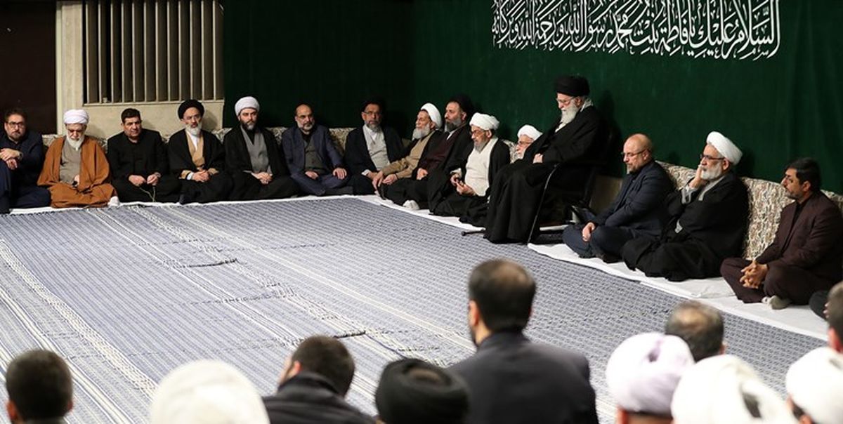 دومین شب مراسم عزاداری شهادت حضرت فاطمه زهرا سلام‌الله‌علیها برگزار شد