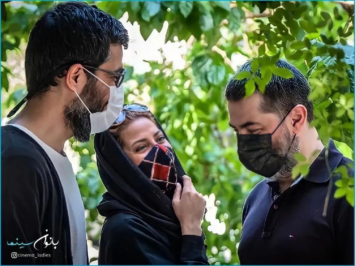 طناز طباطبایی در پشت صحنه یاغی