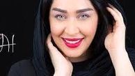 سارا منجزی پور در کنار بازیگر حرفه ای لبنانی 