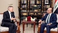 دیدار سفیر آمریکا در عراق با رئیس جمهور این کشور