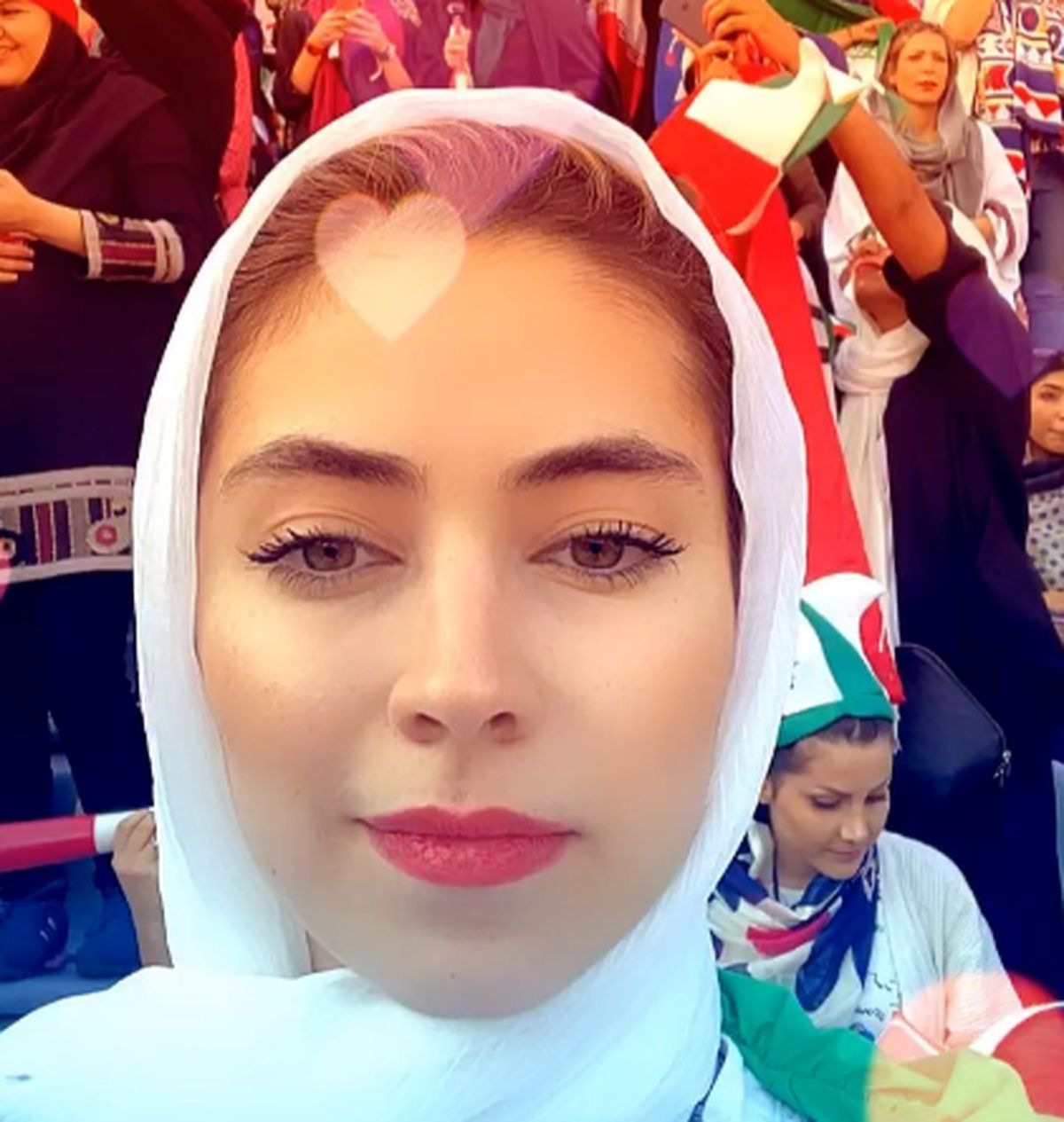 بازیگر داعشی پایتخت در استادیوم+عکس