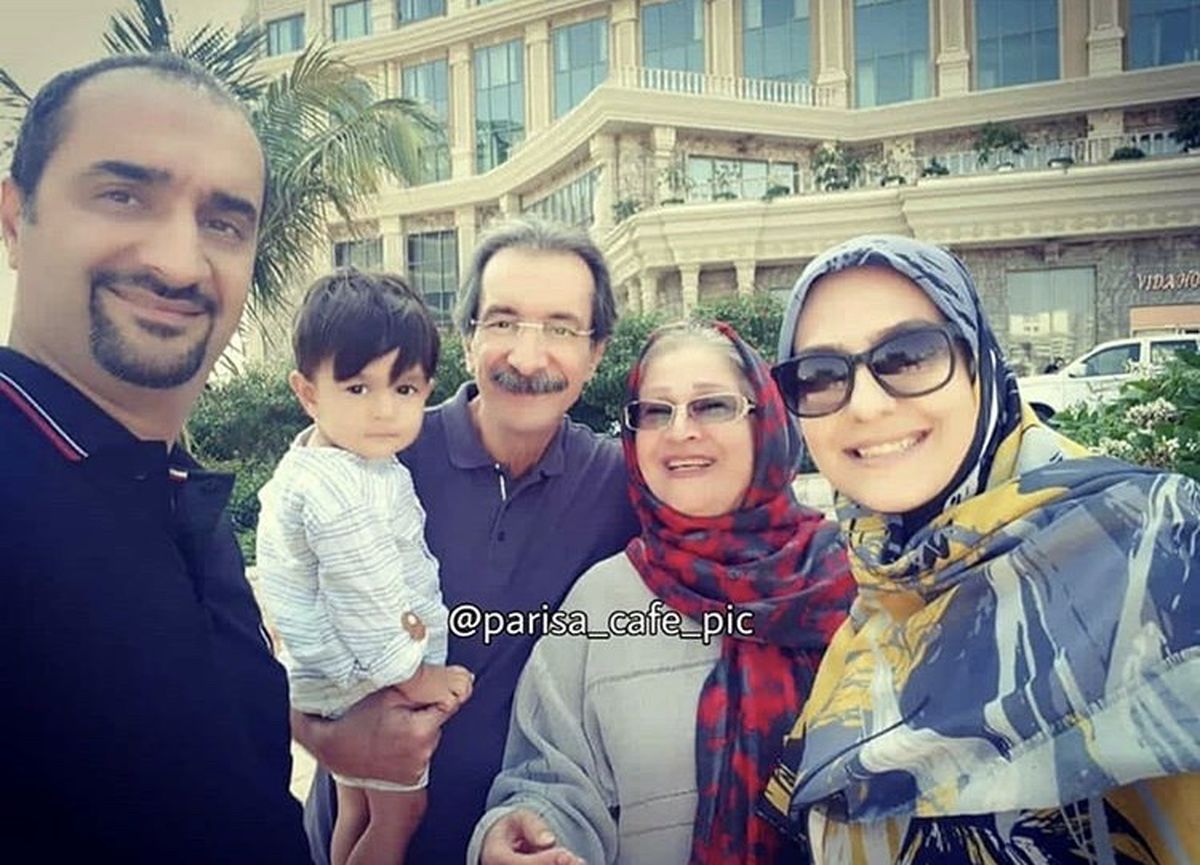 نیما کرمی و خانواده اش در گشت و گذار + عکس