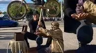 کمک خیرخواهانه امیریل ارجمند به مرد سوئیسی