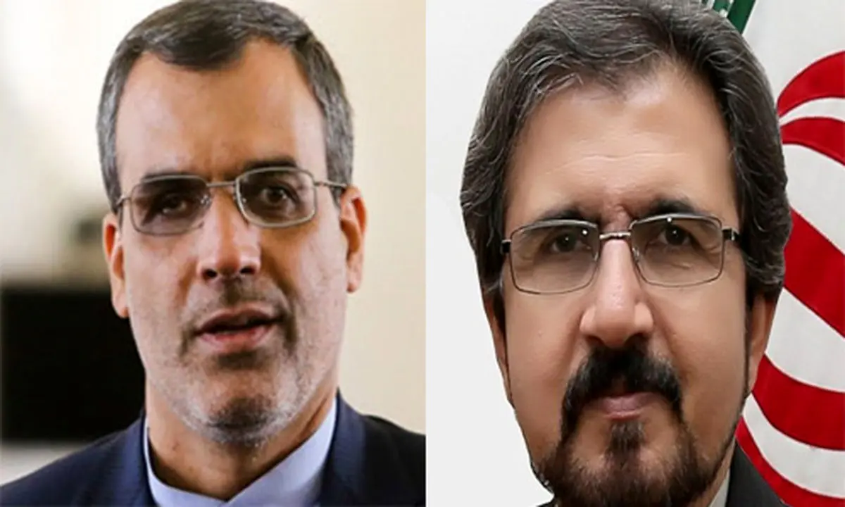 تودیع و معارفه سخنگویان قدیم و جدید وزارت‎خارجه 