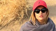 استایل دنیا مدنی در کویر مرنجاب + عکس