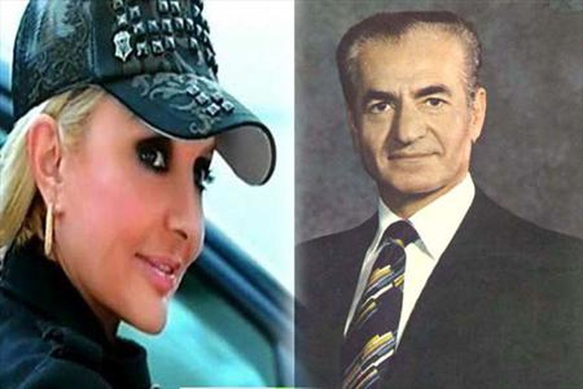 من حاصل ازدواج پنهانی شاه و گوگوش هستم! /عکس