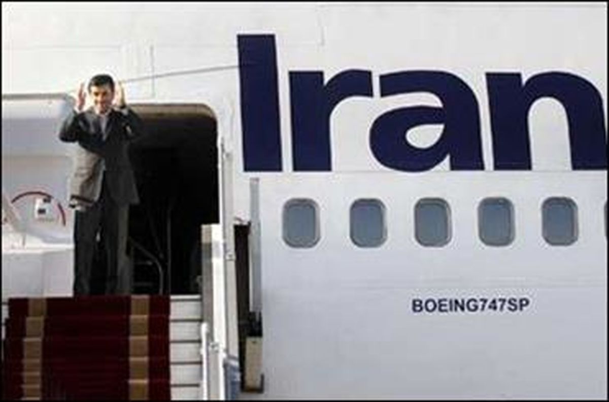 سفر احمدی نژاد به آذربایجان غربی