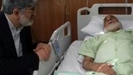 علی مطهری از حجت‌الاسلام طباطبایی عیادت کرد 