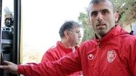 مدافع تیم فوتبال پرسپولیس به تهران برگشت