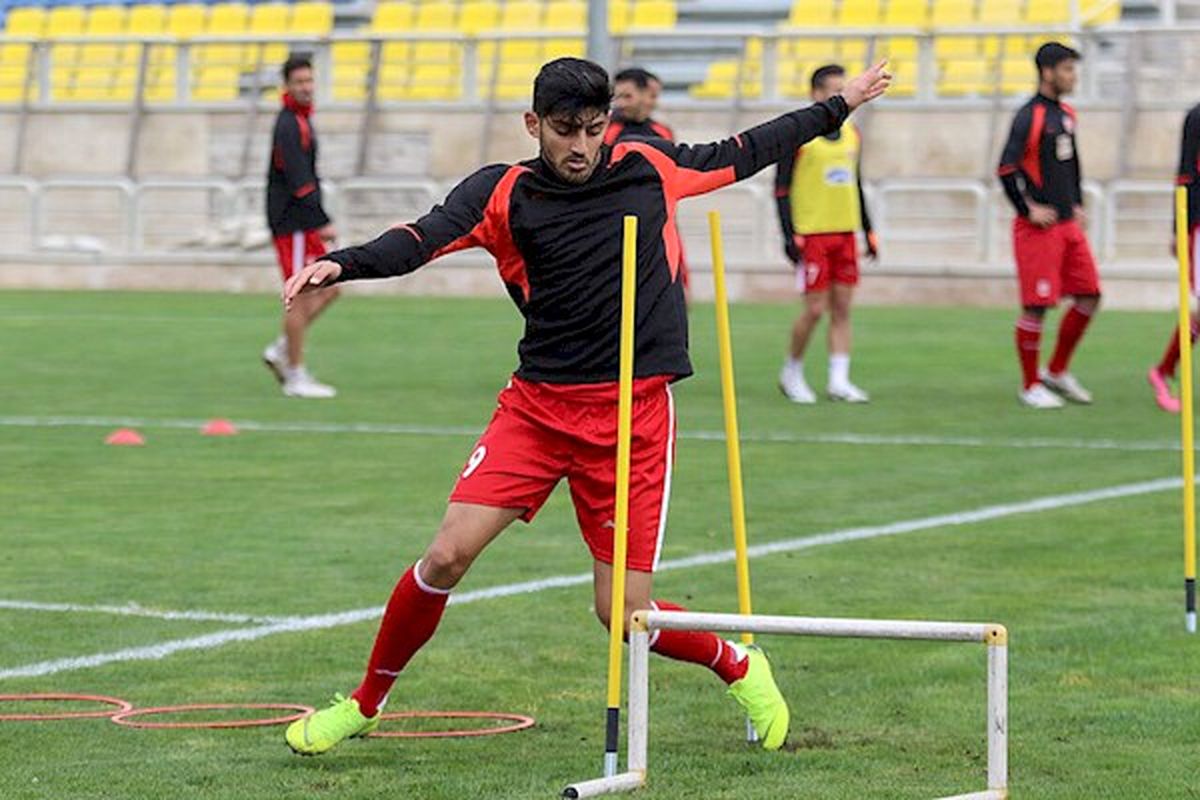 غیبت عالیشاه در تمرین پرسپولیس