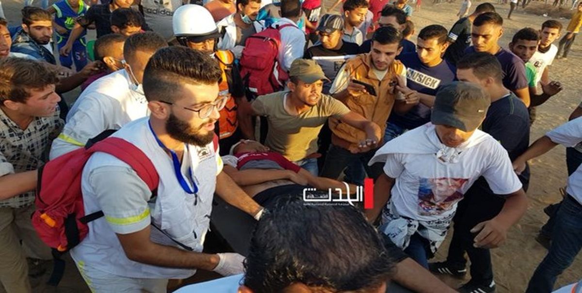 شهادت یک پزشک فلسطینی بر اثر پرتاب بمب صوتی