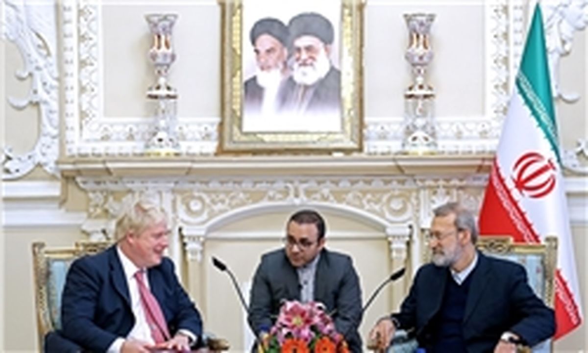 انتقاد لاریجانی از عدم همکاری انگلیس با ایران پس از برجام