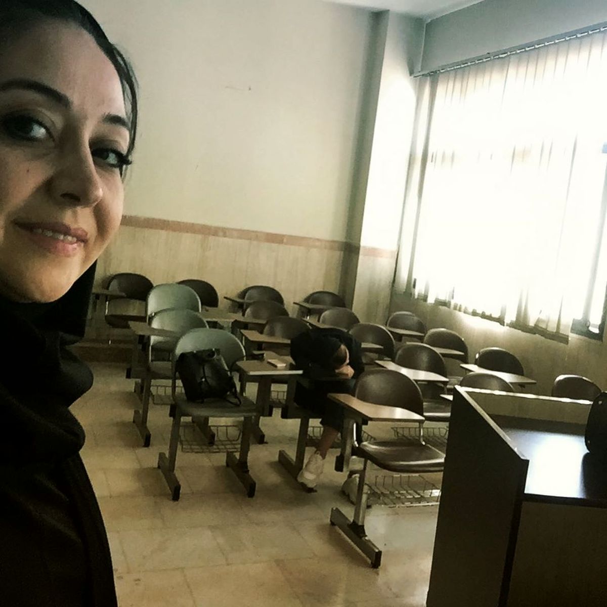 خانم بازیگری که استاد دانشگاه است+عکس