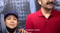 فرزاد حسنی و مازیار لرستانی در پشت صحنه نمایش کافه لکانطه