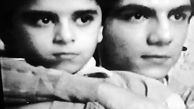 کودکی عباس غزالی و برادرش + عکس