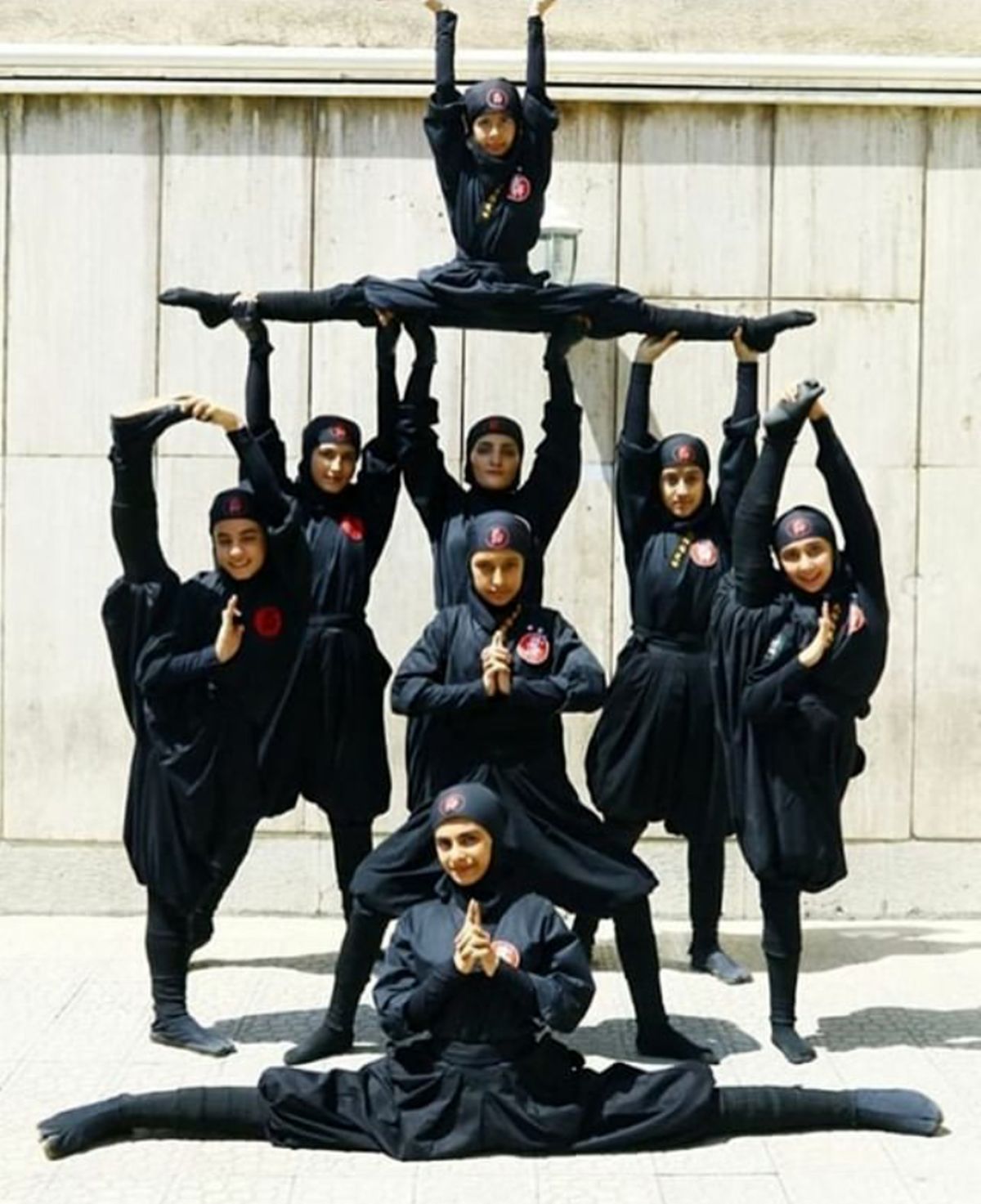 عکس خاص گروه دختران نینجا