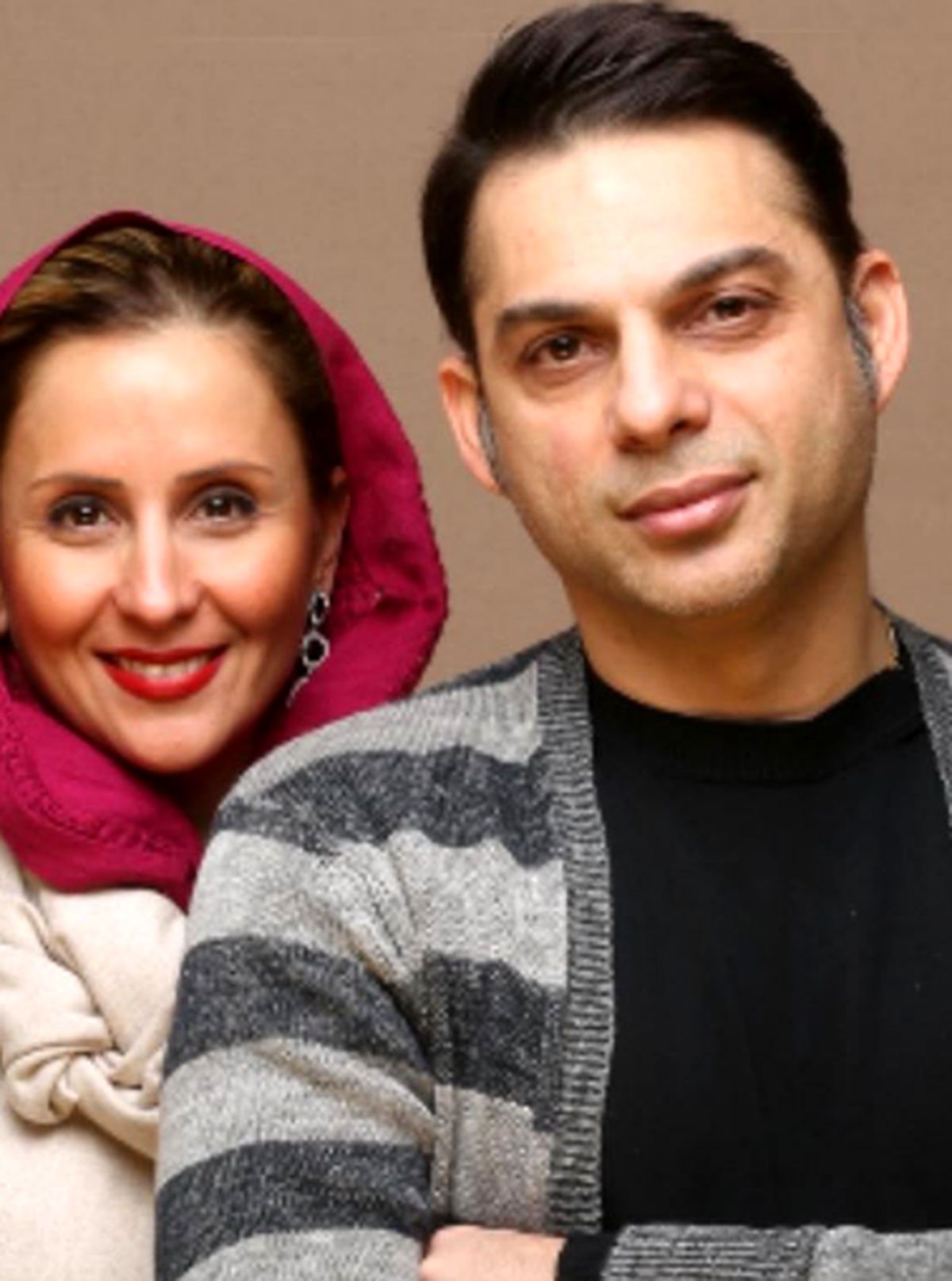 عکس پیمان معادی و همسرش در سالگرد ازدواجشان