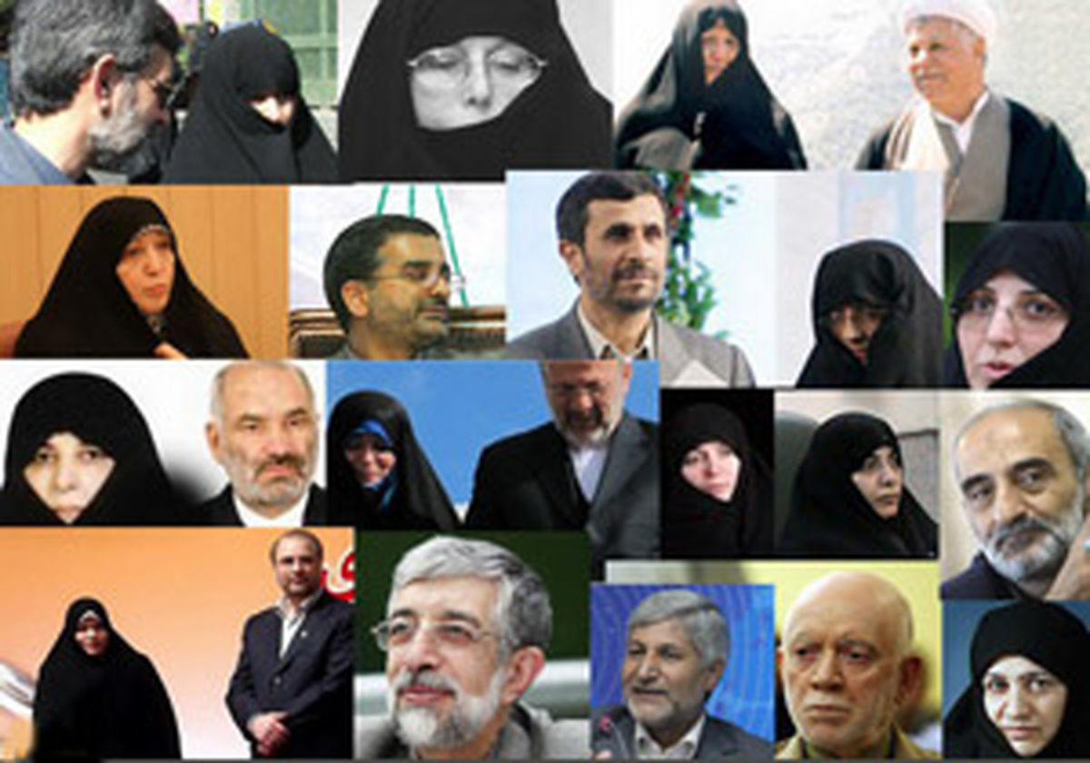 کم حاشیه‌ترین و پرحاشیه‌ترین زوج‌های سیاسی کشور