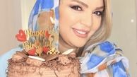 کیک تولد ساده شهرزاد عبدالمجید + عکس