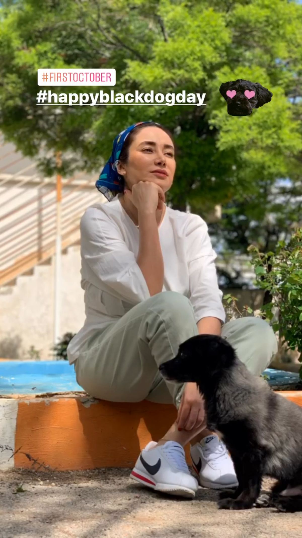 سگ بانمک بهاره افشاری + عکس