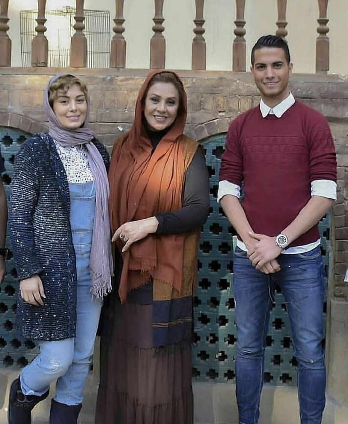 سحر قریشی در کنار بازیگر مشهور + عکس