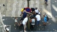 زیرگرفتن ده‌ها نفر با خودرو 