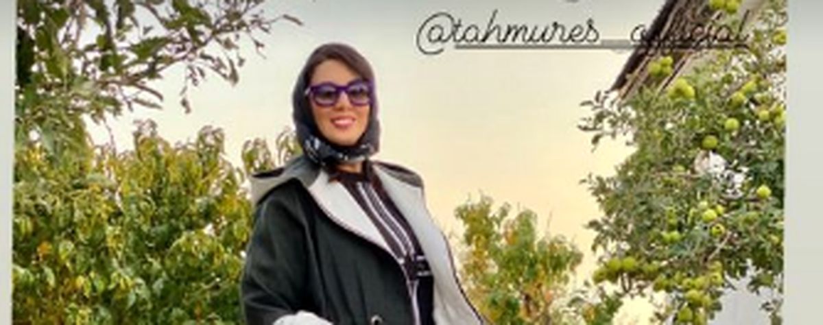استایل چرم و پاییزی لیلا بلوکات + عکس