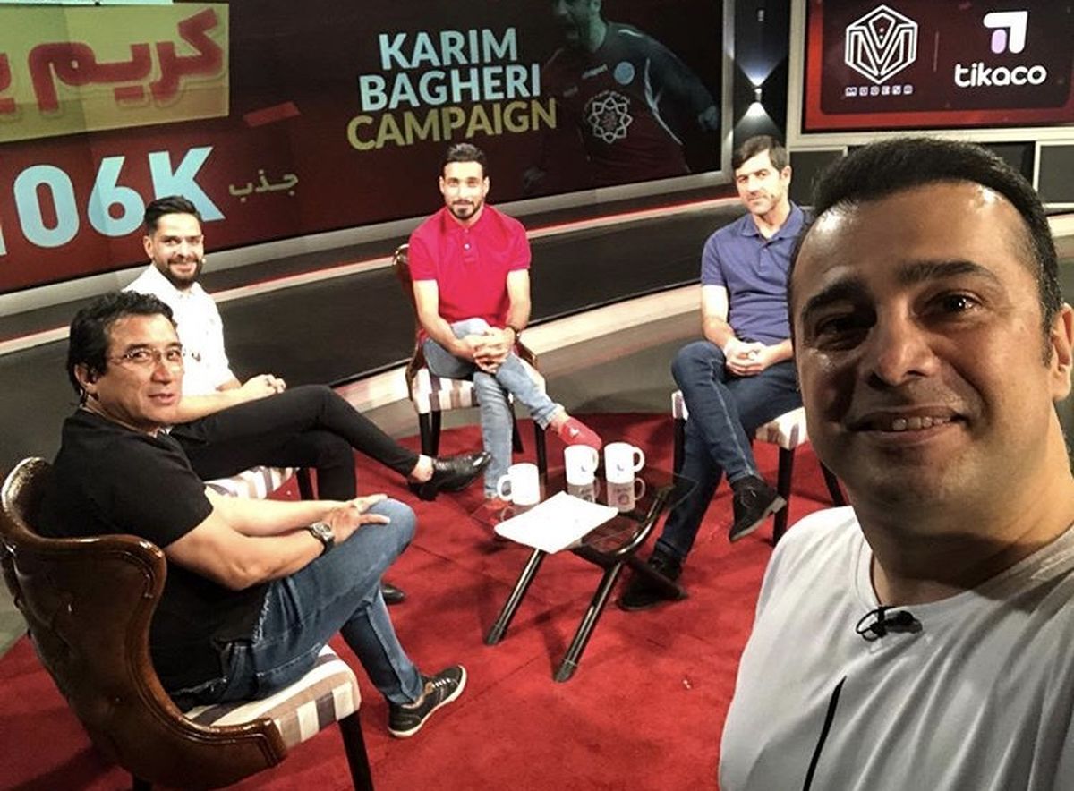 سلفی سپند امیر سلیمانی با فوتبالیستا + عکس