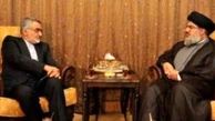 دیدار هیات پارلمانی ایران با حسن نصرالله