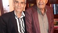 دیدار آقای بازیگر با پدر هنرمند احسان خواجه امیری+عکس