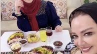 بهاره رهنما میهمان خانه دوستش شد + عکس