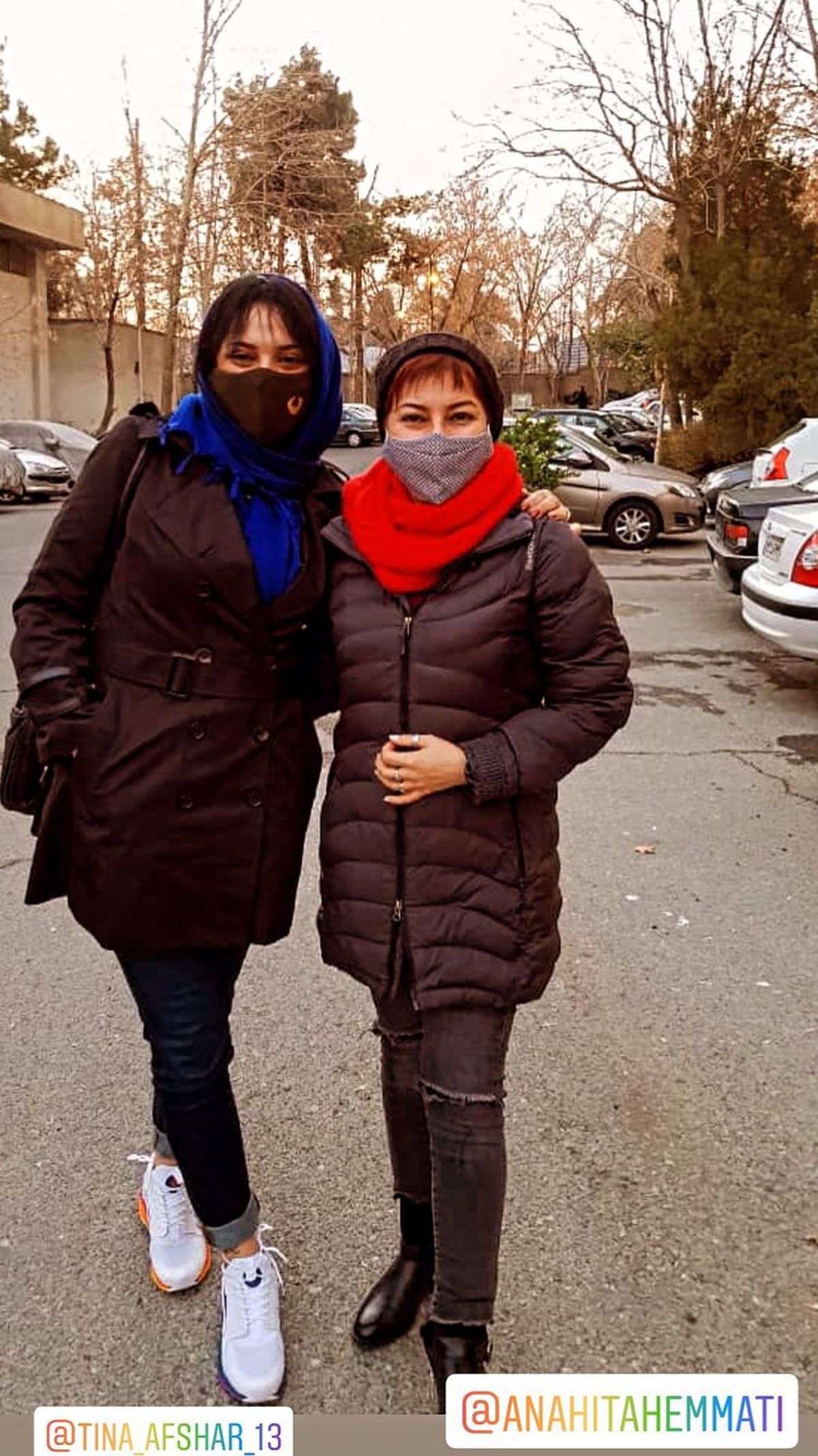 روشنک عجمیان در کنار بازیگر محبوب + عکس