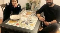 بهاره رهنما و‌همسرش در خانه شان + عکس