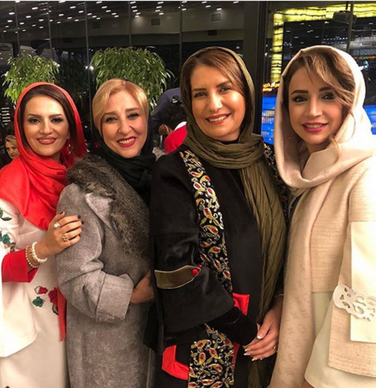 تیپ بازیگران زن مشهور در جشن تولد «سالار عقیلی» 