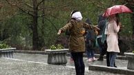 رگبار باران در ۱۷ استان کشور 